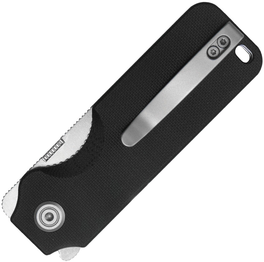 KUB407A Boxer Linerlock Black G10