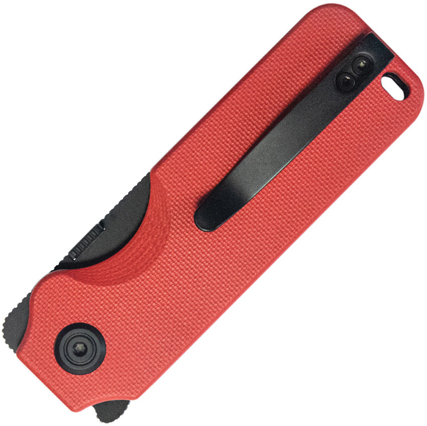 KUB407D Boxer Linerlock Red G10