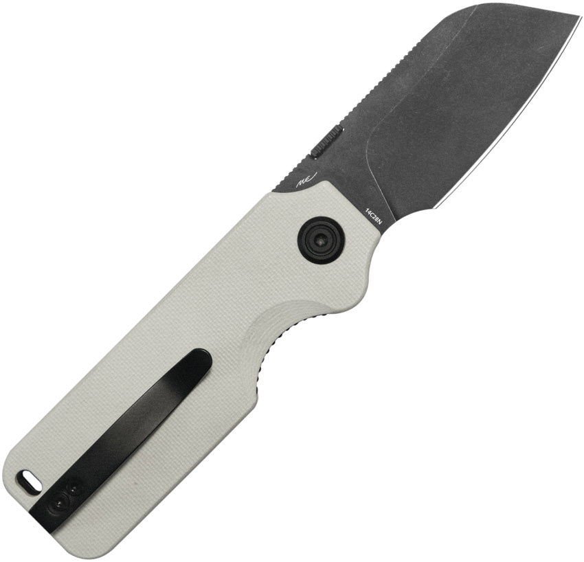 KUB407E Boxer Linerlock White G10