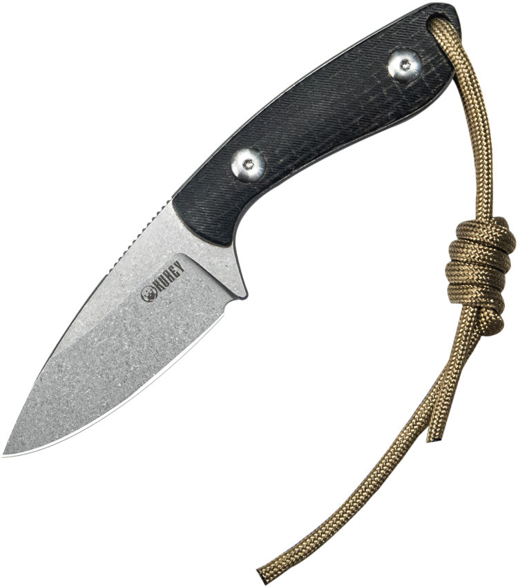 KUB411A Bloom fixed blade. Black