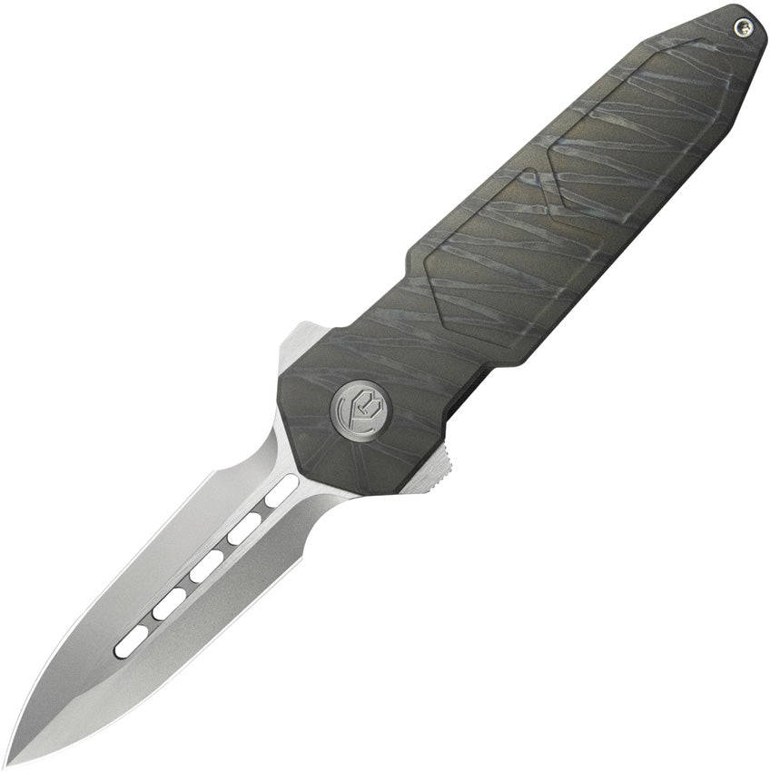 KUB416B Urban Dagger Framelock Flame