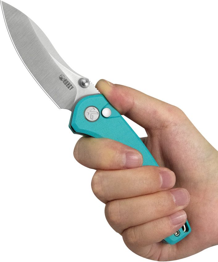 KUB423B Kubey Pard Button Lock Blue