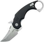 KUB439A Jaw Karambit Linerlock Black