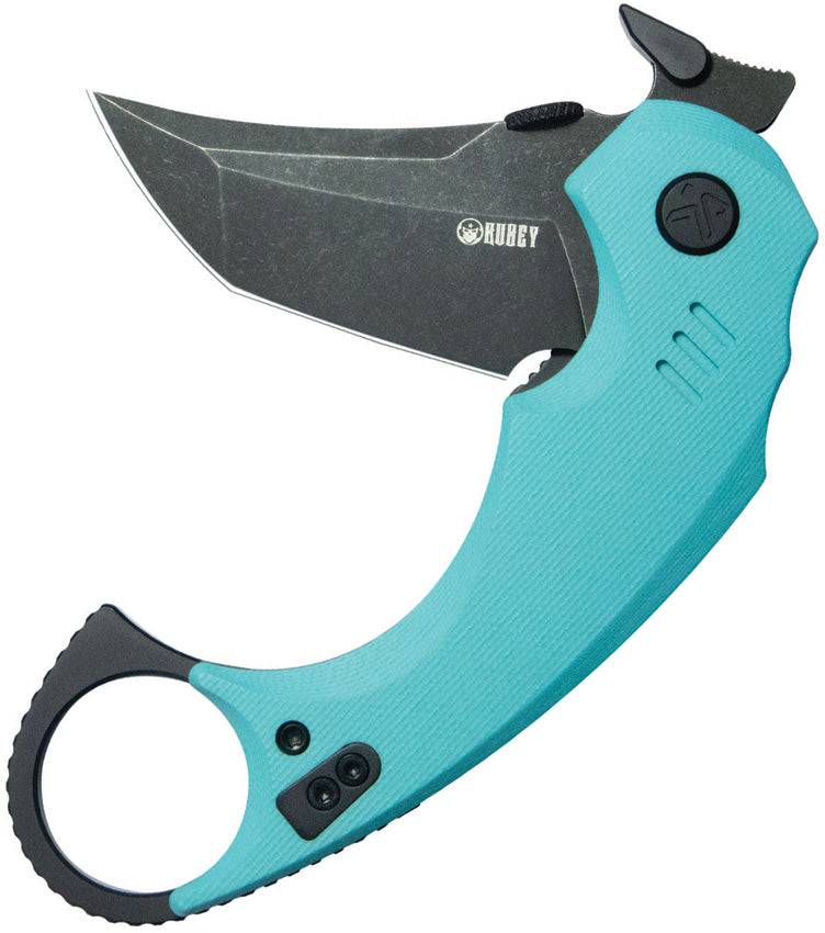 KUB439D Jaw Karambit Linerlock Tiff Bl