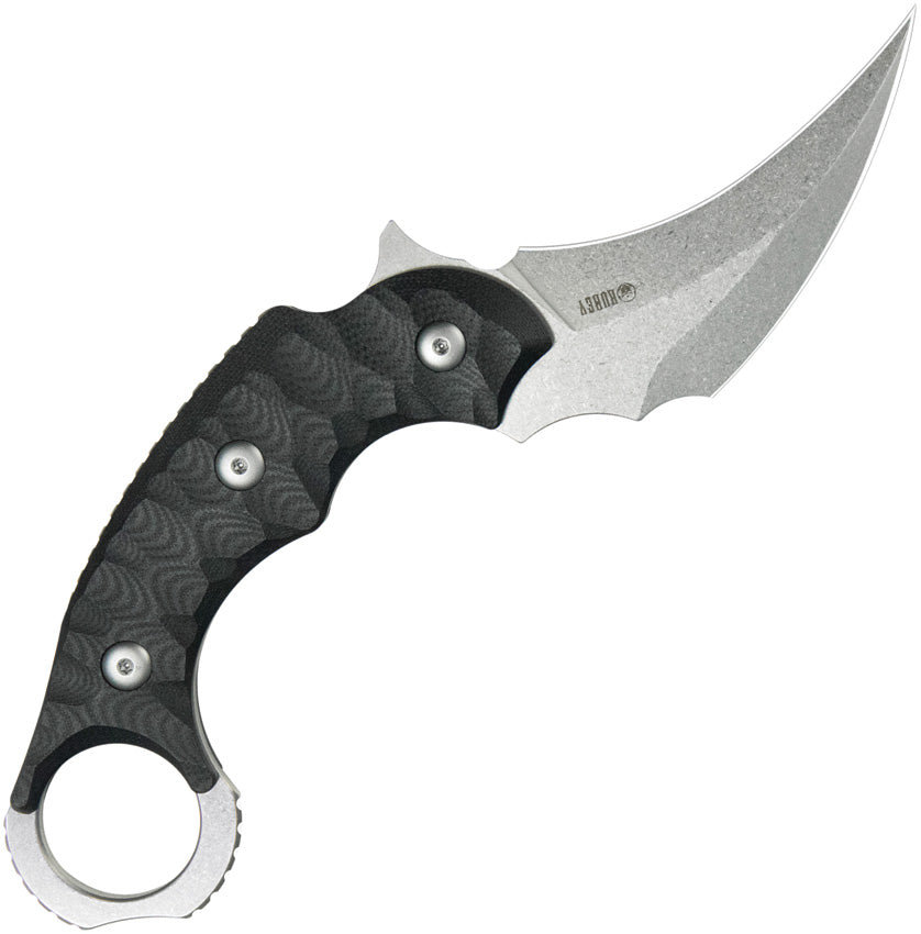 KUB448A Velociraptor Fixed Blade Black
