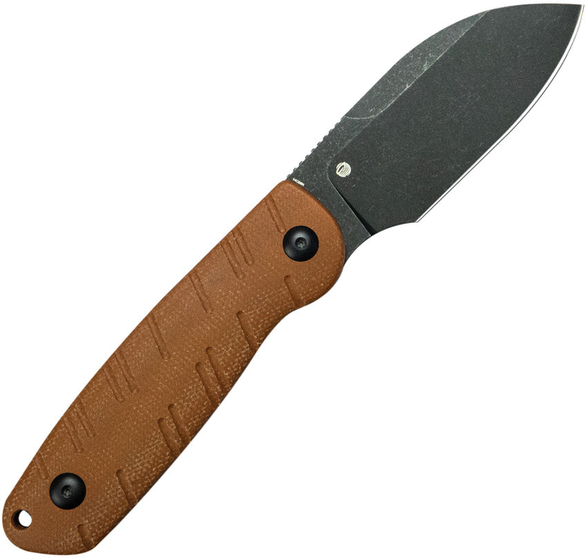 KUB455D Microburst Blue Micarta Blk