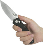 KUB481A Kubey Pebble Crossbar Lock Black