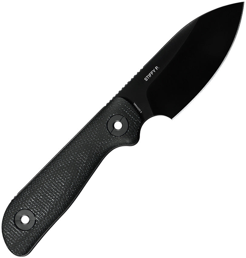 KUNF705BK3 Stiffy P Fixed Blade DLC Black