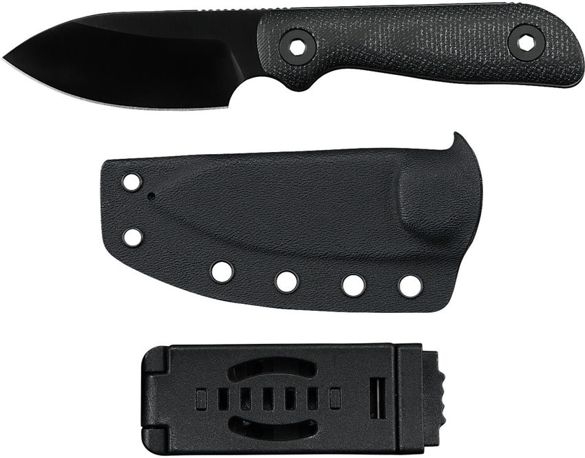 KUNF705BK3 Stiffy P Fixed Blade DLC Black