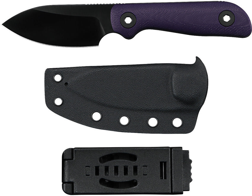 KUNF705PL3 Stiffy P Fixed Blade DLC Ppl