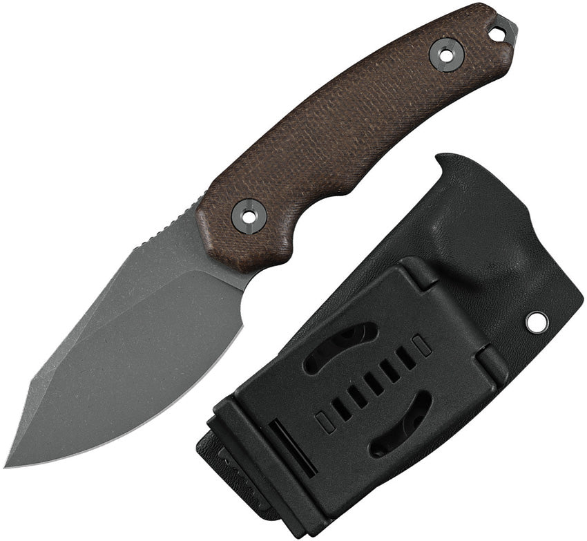 KUNF706BR1 Stiffy D Fixed Blade Brown