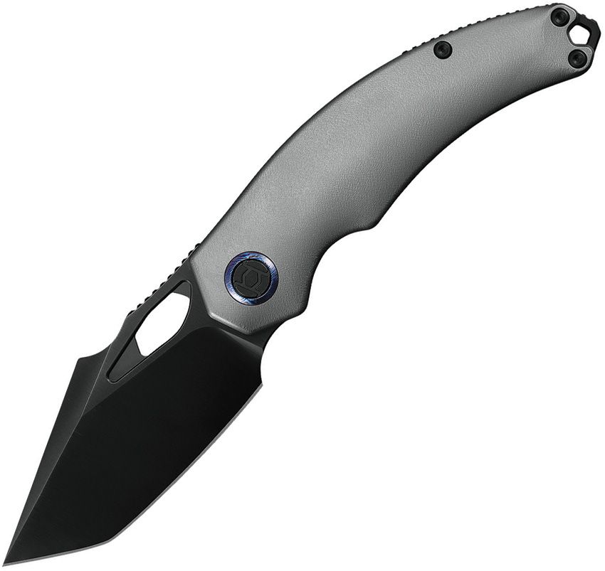 KUNK706TOT2R Kunwu Knives Poon Padre Framelock OP DLC