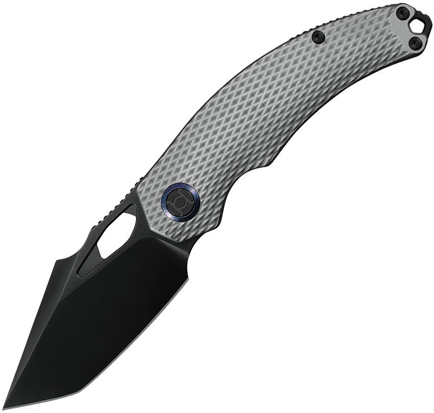 KUNK706TOT3 Kunwu Knives Poon Padre Framelock Dia DLC