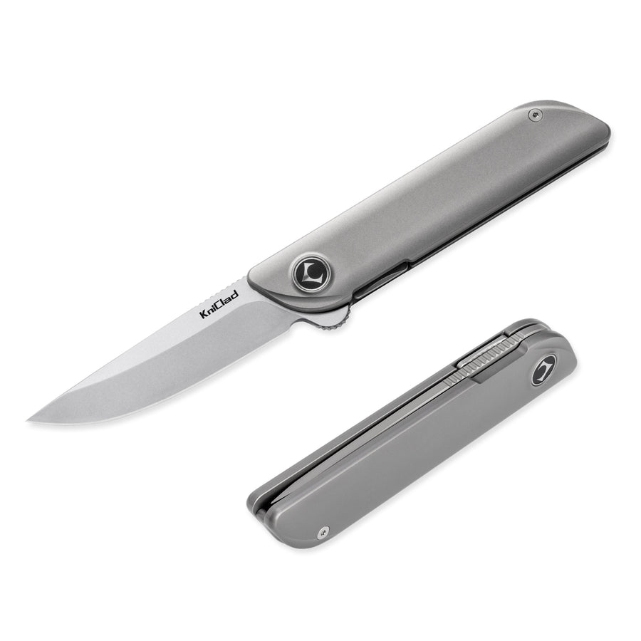 KCK0081 KniClad Knives Folison Linerlock Ti Dark Gray