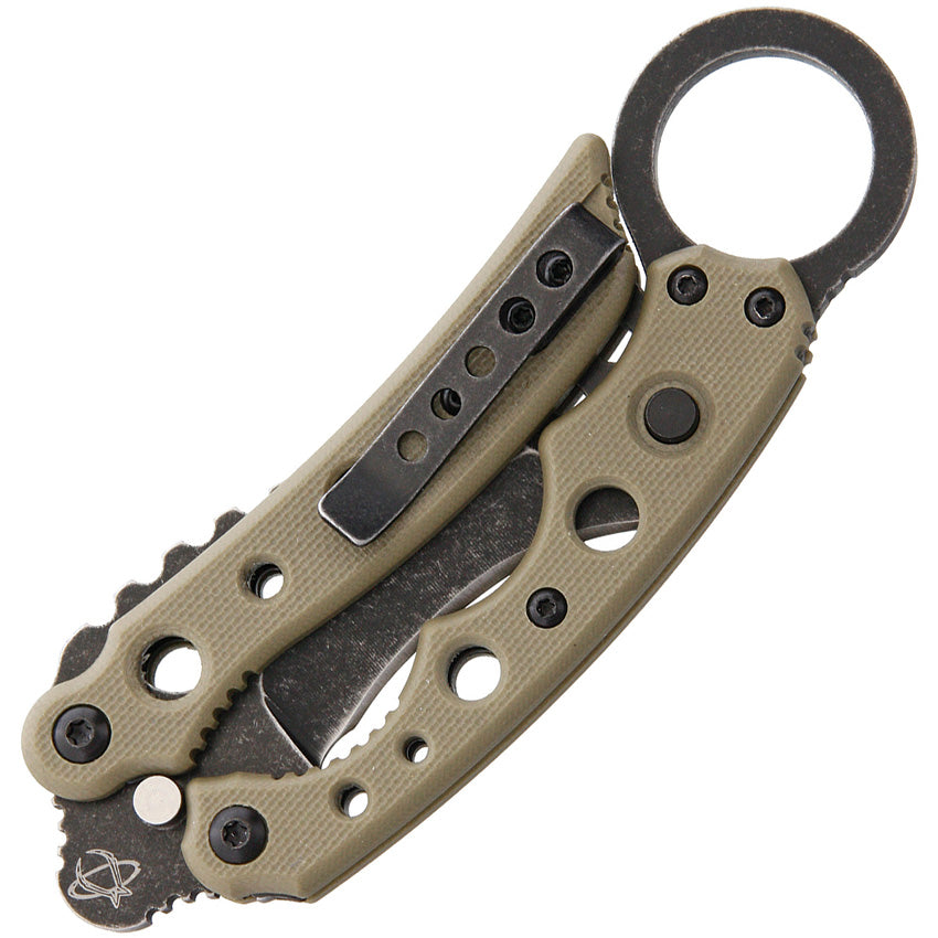 MANMK4DTSW Vuja De Karambit Desert Tan