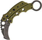 MANMK4GSW Vuja De Karambit Green