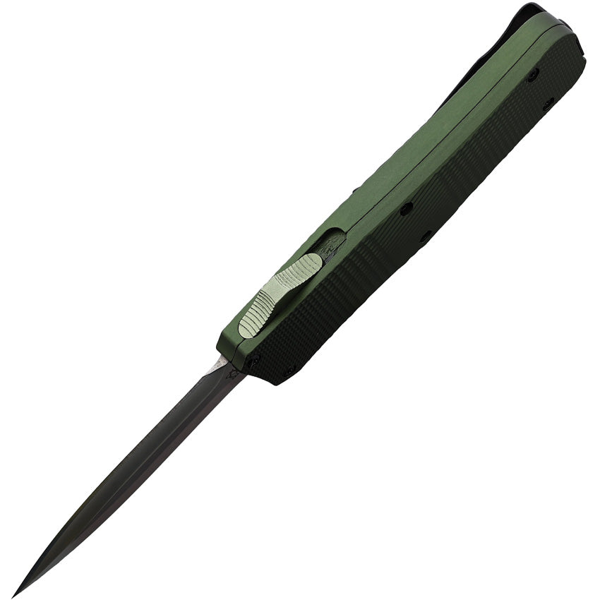 MANOTF817 Auto OTF Stiletto Green Plain