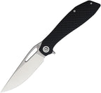 MAR126: Maratac BXTR linerlock, black G10 handle, 3.25" satin 8Cr13MoV blade