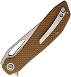 MAR128 Maratac BXTR Linerlock Tan G10