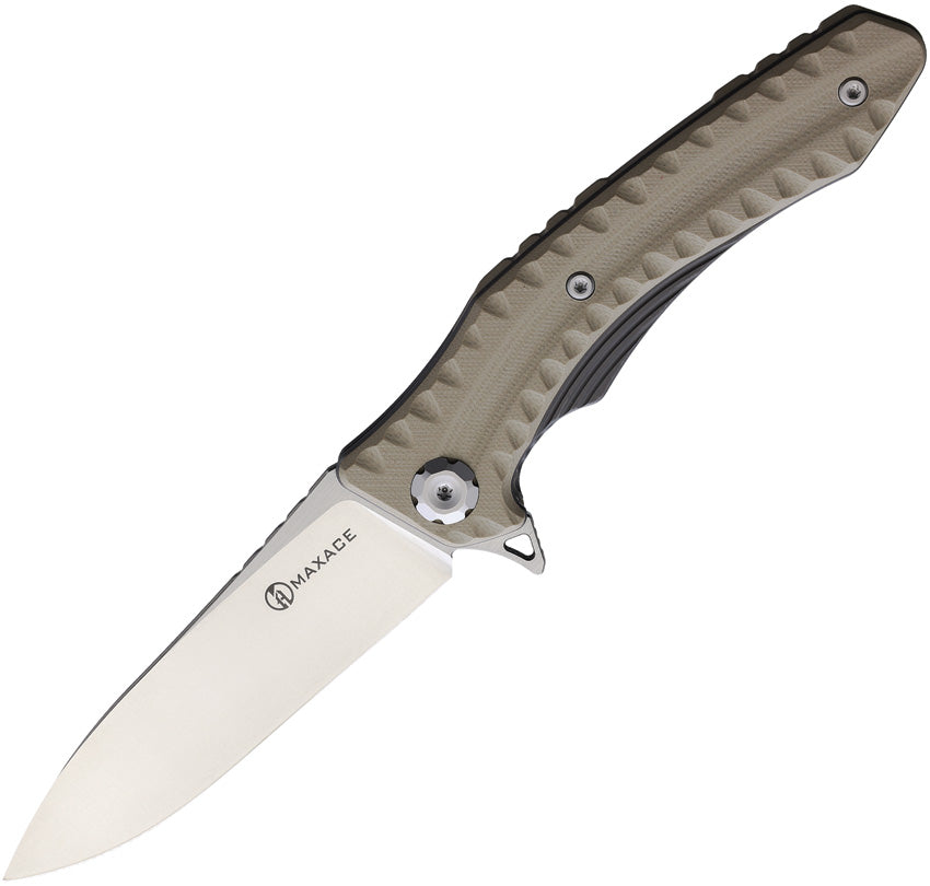 MAXMCZ203 Zealot Linerlock Tan