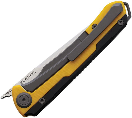 MAXMM281B Maxace Kestrel Framelock Yellow