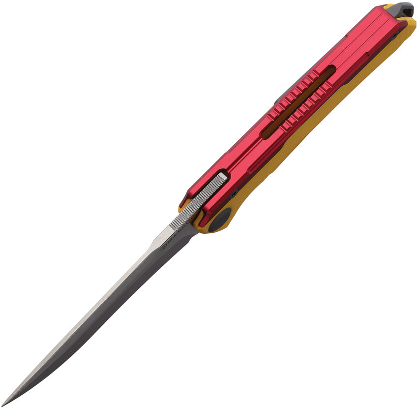 MAXMM281D Kestrel Framelock Yellow/Red