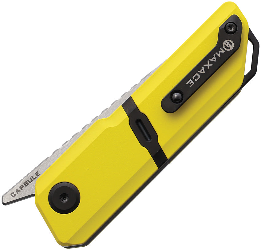 MAXMM291A Capsule Linerlock Yellow