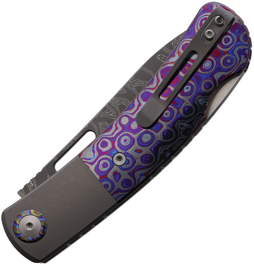 MAXMM361C Beetle 2 Lockback Damascus