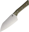 MCT320010OD: Microtech Santoku 6" knife, OD green G10 handle, 6" Bohler M390MK stainless blade