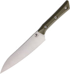 MCT340010OD: Microtech Utility Knife, OD green G10 handle, 6" M390MK stainless blade