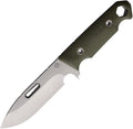 MD0703TQ10KO: Medford STA Sniper 2 fixed blade, OD green G10 handle, 4.38" tumbled CPM-3V blade, range finder