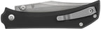 MER9AMNALBKC Mercury Amon Button Lock Black Alum