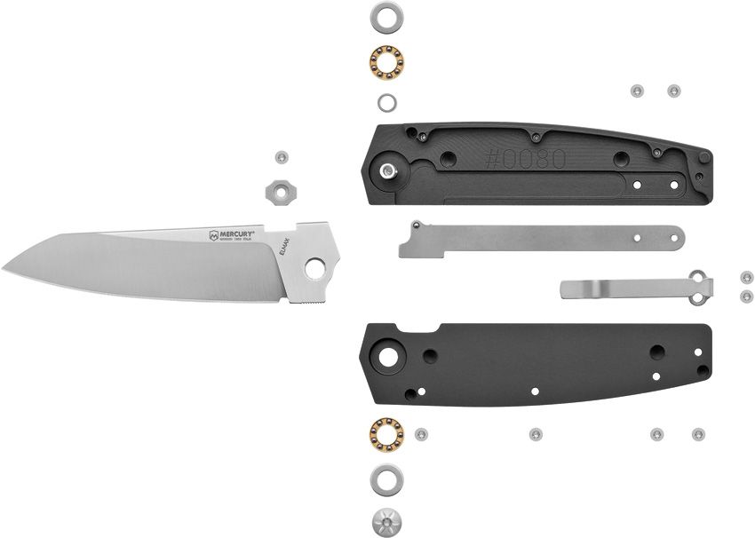 MER9LGMSWALBK Mercury Logan Mini Linerlock SW