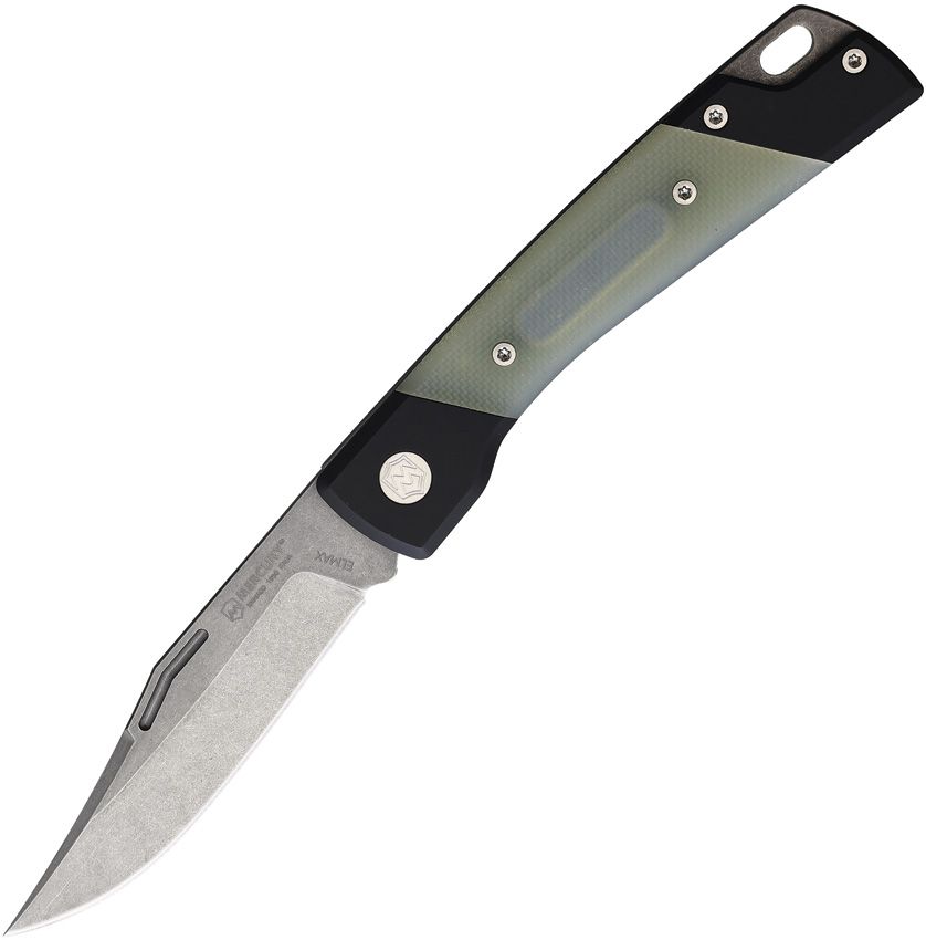 MER9LUCG10NC Mercury LUC Slip Joint Jade G10