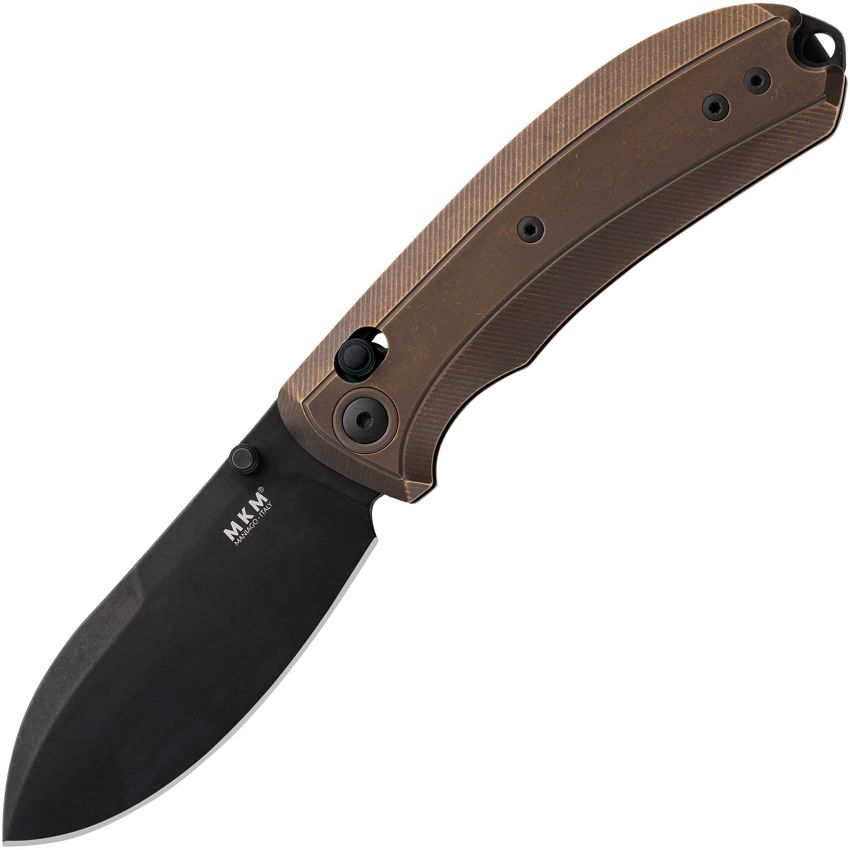 MKMBLTBRD MKM-Maniago Knife Makers Bolero Crossbar Lock Bronze Ti