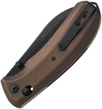 MKMBLTBRD MKM-Maniago Knife Makers Bolero Crossbar Lock Bronze Ti