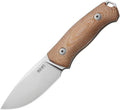 MKMSLNC MKM-Maniago Knife Makers Small LOV Fixed Blade Nat Mic