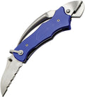 MYP300BL Myerchin Sailors Tool Linerlock Blue