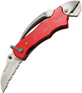 MYP300RD Myerchin Sailors Tool Linerlock Red