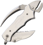 MYP300SL Myerchin Sailors Tool Linerlock Silver