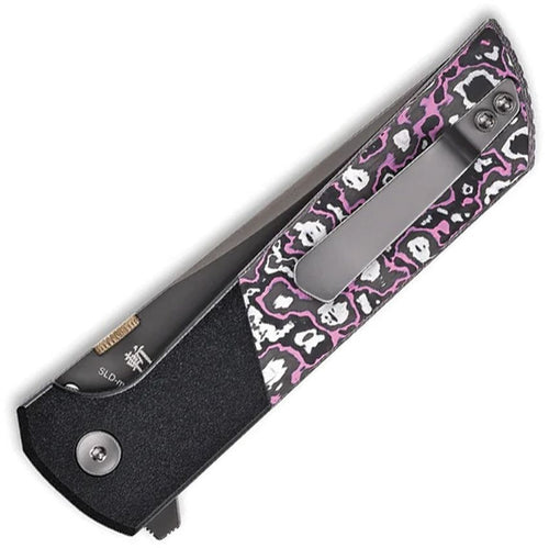 NMB2407GCFPD North Mountain Blade Chop 2 Button Lock Glow CF