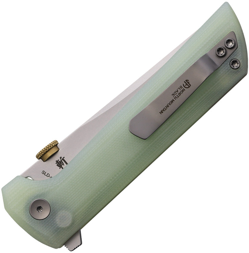 NMB2407J Chop 2 Button Lock Jade