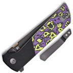 NMB2407PRCFD North Mountain Blade Chop 2 Button Lock Glow CF