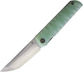 North Mountain Blade Kick Stop Chop linerlock folding knife with SLD-Magic tanto blade and jade G10 handle (NMB2411JD)