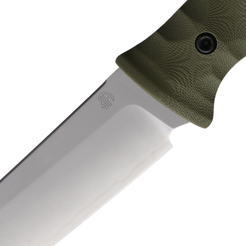 NMB2415GR Chop Tanto Fixed Blade Green