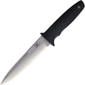 NMB2417BK: North Mountain Blade Terzuola M30A1 fixed blade, black G10 handle with Timascus Dragon inlay, 6.13" forged SLD-Magic spear point blade
