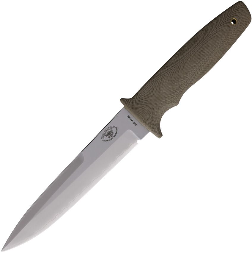 NMB2417TAN North Mountain Blade Terzuola M30A1 Fixed Blade Tn