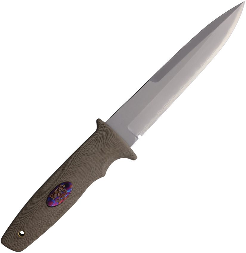 NMB2417TAN North Mountain Blade Terzuola M30A1 Fixed Blade Tn
