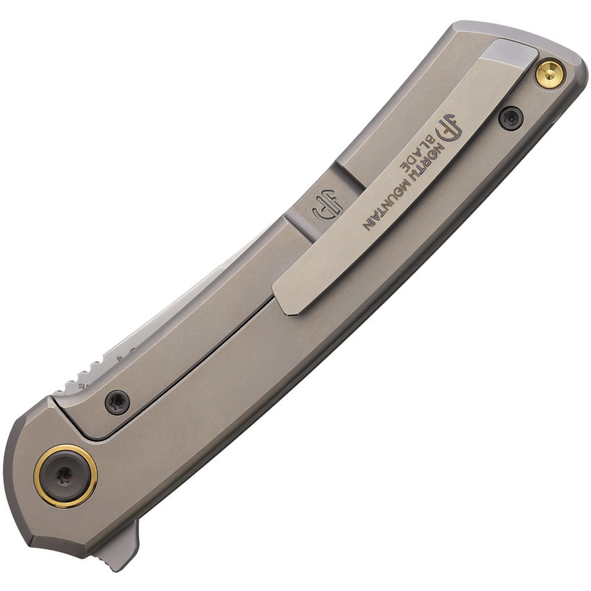 NMB2507H Zero Framelock Holes Ti