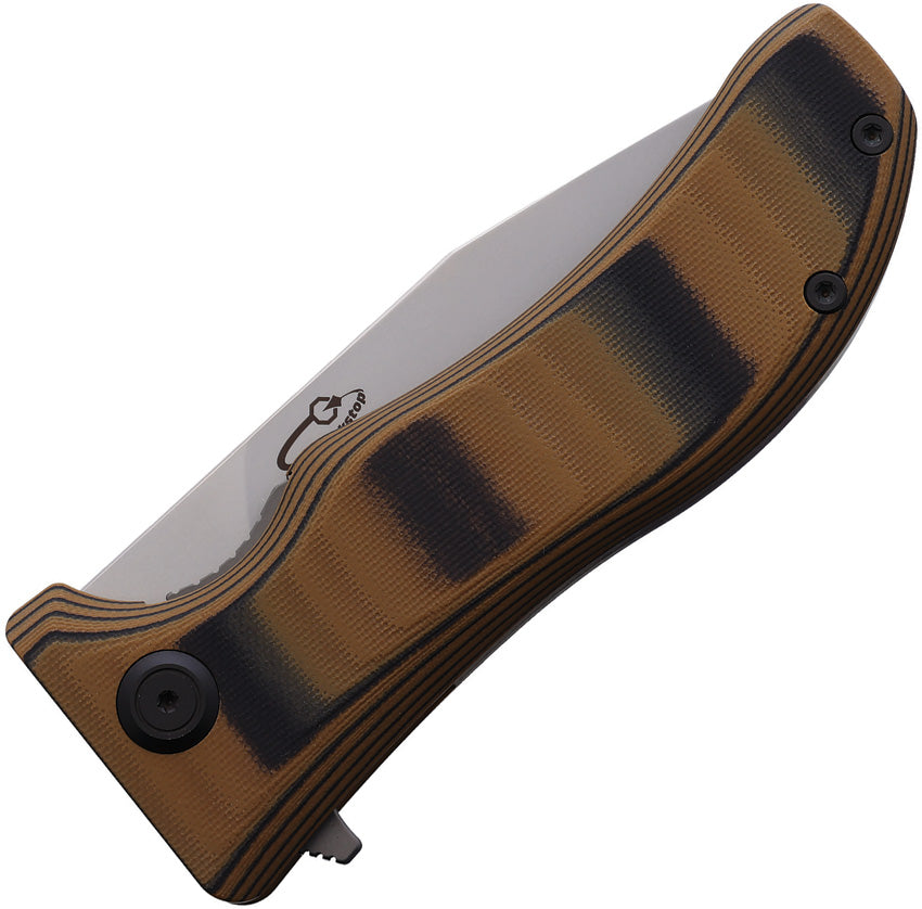 NMB2524TN Lucky Dog Linerlock Tan